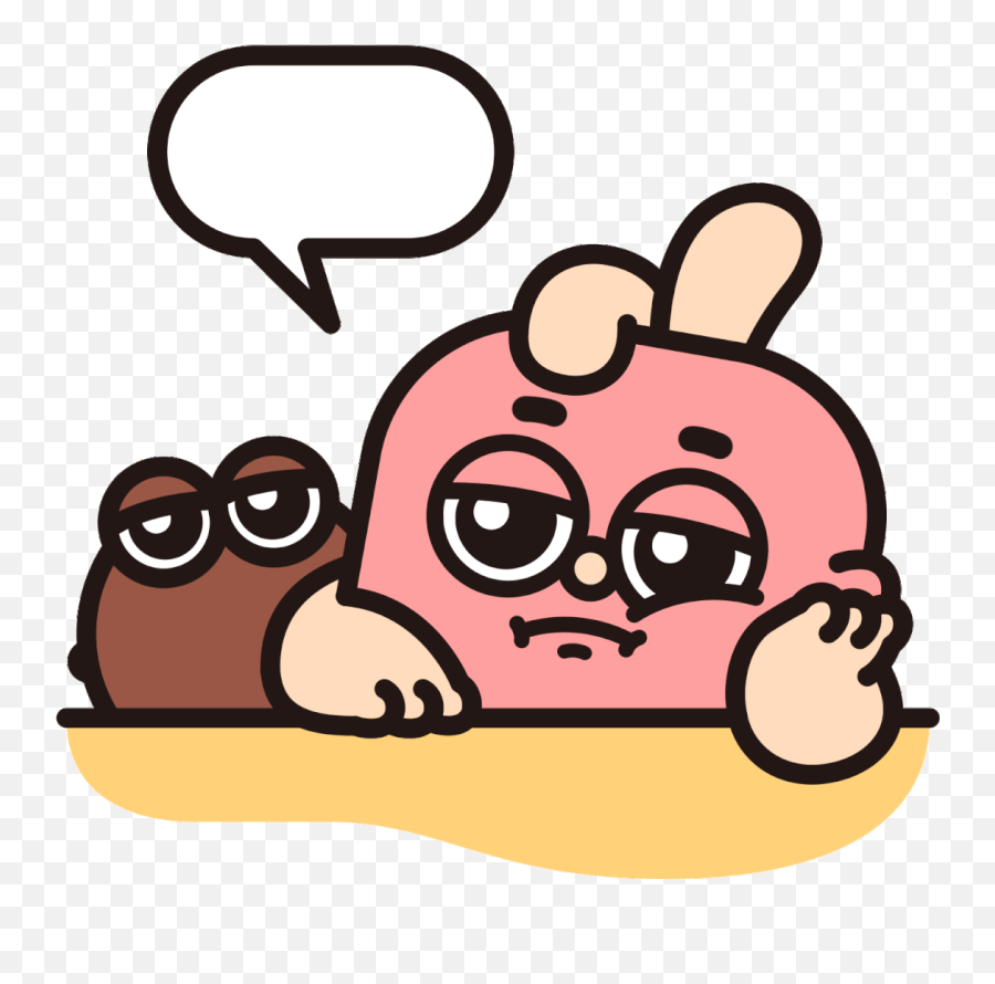 Choco Bunny U0026 Coco On Behance - Happy Emoji,Bunny Text Emoji