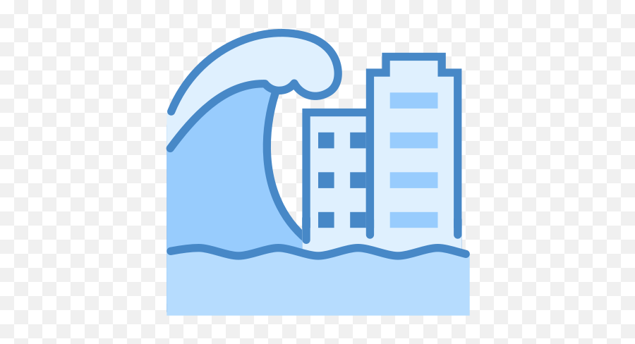 Tsunami Icon - Vertical Emoji,Tsunami Emoji