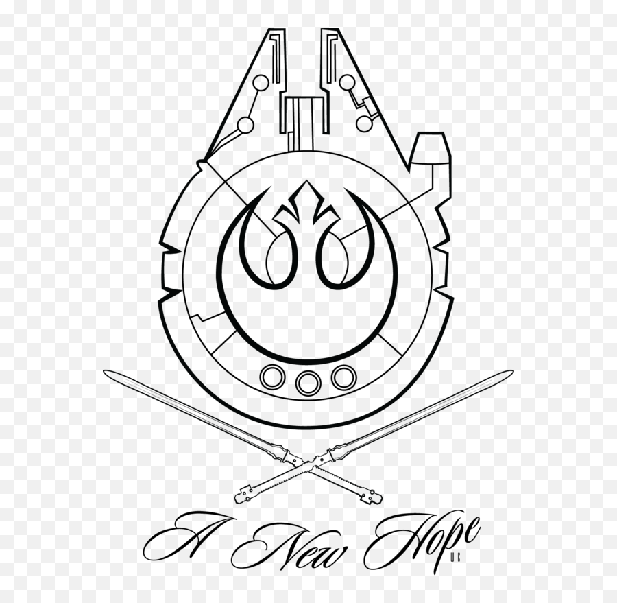 Star Wars Tattoo Design By Wilmer Gonzalez Via Behance - Tattoo Star Wars Design Emoji,Star War Emoji