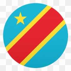 Congo Kinshasa Flags Gif - Vertical Emoji