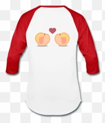 Eat Gay Love Tagged Just Peachy - Our Back Pockets Long Sleeve Emoji
