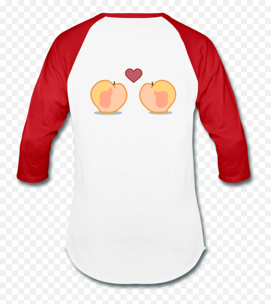 Eat Gay Love Tagged Just Peachy - Our Back Pockets Long Sleeve Emoji,Peach Eggplant Emoji
