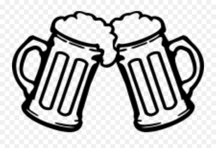 Cheers Clipart Beer Mug Cheers Beer - Cheers Beer Mugs Clipart Emoji,Beer Cheers Emoji