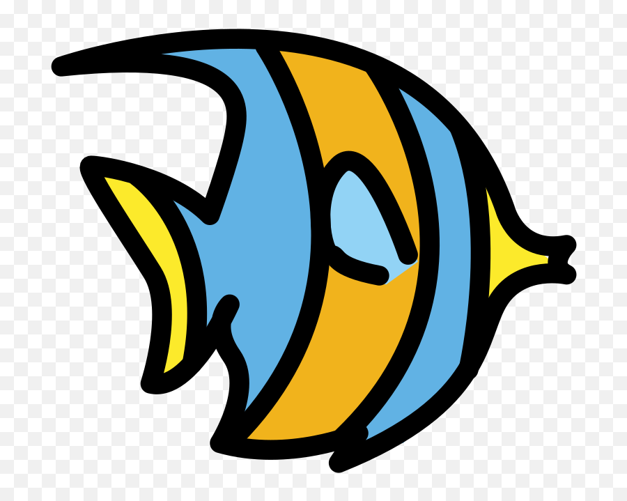 Openmoji - Coral Reef Fish Emoji,Fish Emoji Png