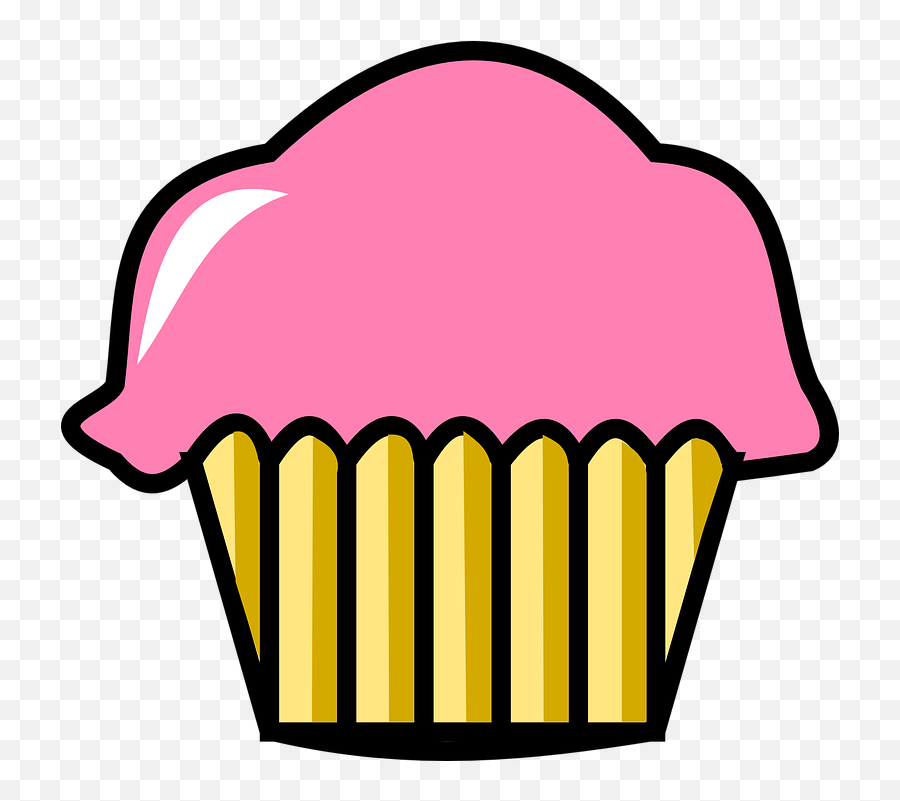 Cupcake Cute - Animasi Cup Cake Lucu Emoji,Unicorn Emoji Cake