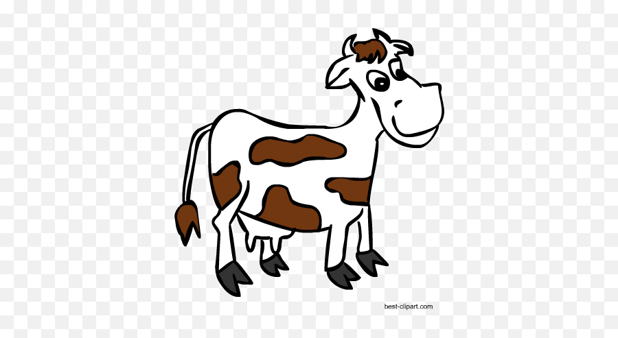 Farm Animals Pet Animals Jungle Animals - Clip Art Emoji,Cow Coffee Emoji