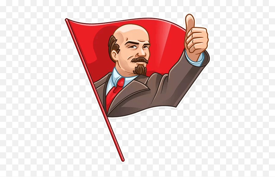 Stickers Set For Telegram - Lenin Stickers Telegram Emoji,Lenin Emoji