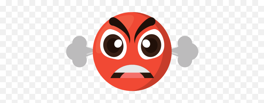 Fury Icons - Cartoon Emoji,Furious Emoji