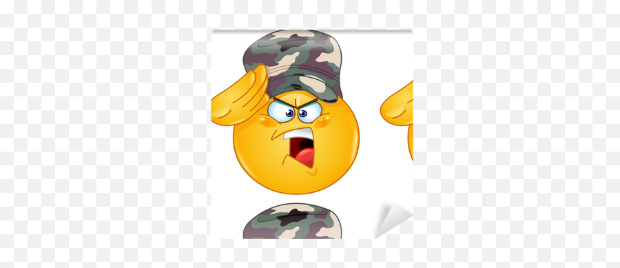 Soldier Saluting Emoticon Wallpaper - Salute Emoji Gif,Saluting Emoji