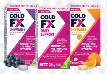 Natural Health Product Proven by Science COLD - FX Tangerine Emoji