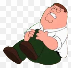 Trending Knee Stickers - Peter Griffin Transparent Emoji