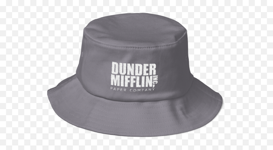 Dunder Mifflin Old School Bucket Hat - Bucket Hat Emoji,Emoji Bucket Hat Cheap