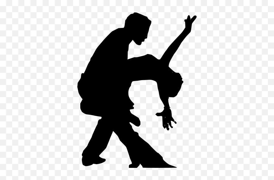 White Background Clipart - Silhouette Salsa Dance Png Emoji,Salsa Emoji