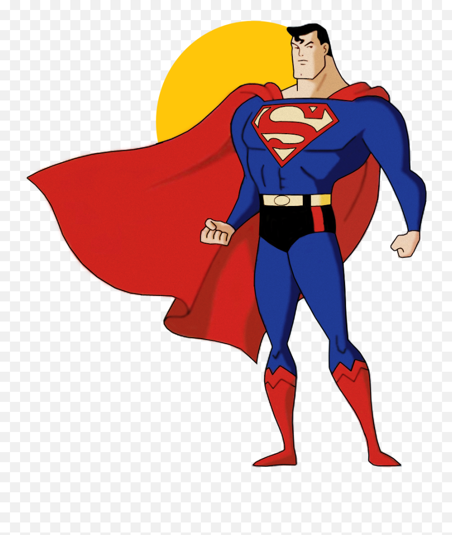 Ftestickers Superhero Superman Geometric Comics Superhe - Superman Png Emoji,Superhero Cape Emoji