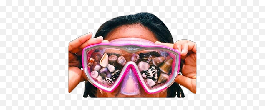 Edit - Swimming Goggles Sea Shells Emoji,Snorkel Emoji