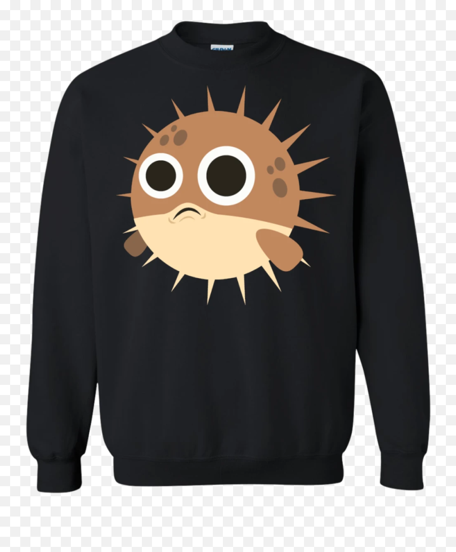 Puff Fish Emoji Sweatshirt U2013 Wind Vandy - Ugly Sweater Darth Vader,Grandpa And Grandma Emoji