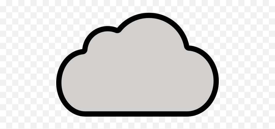 Cloud - Cloud Image Free To Use Emoji,Emoji Cloud