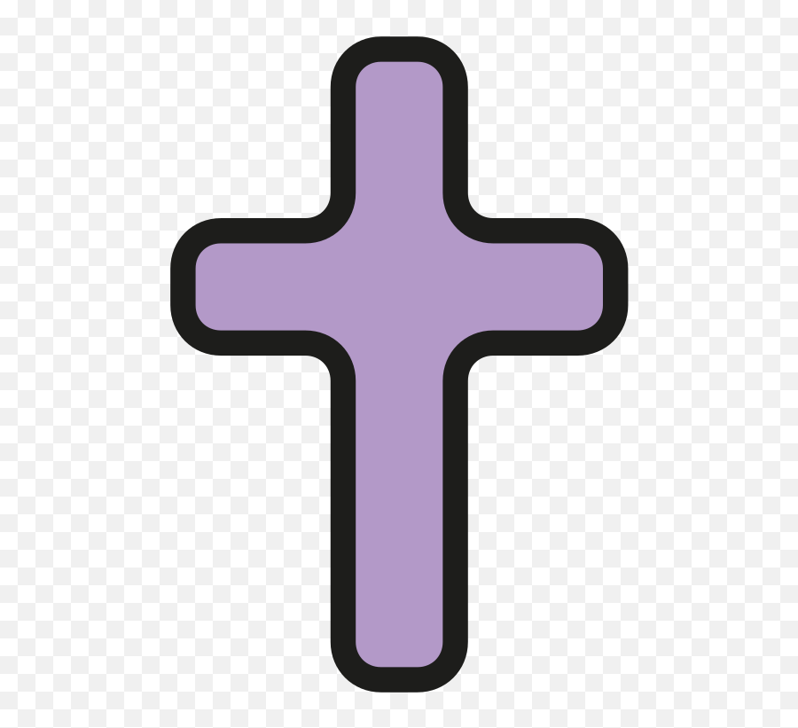 Openmoji - Cross Emoji,Purple Emoji Keyboard