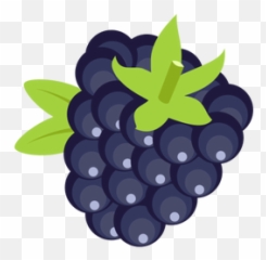 Fruta De Blackberry - Blackberry Fruit Clipart Emoji,Grape Emoji