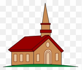Coloring Clipart Church Coloring Church Transparent Free - Church Lds Clip Art Emoji,Church Emoji