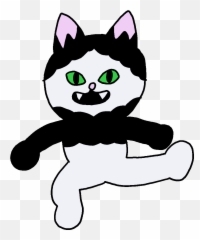 Tuxedo Cat Gifs - Cartoon Emoji,Dancing Cat Emoji