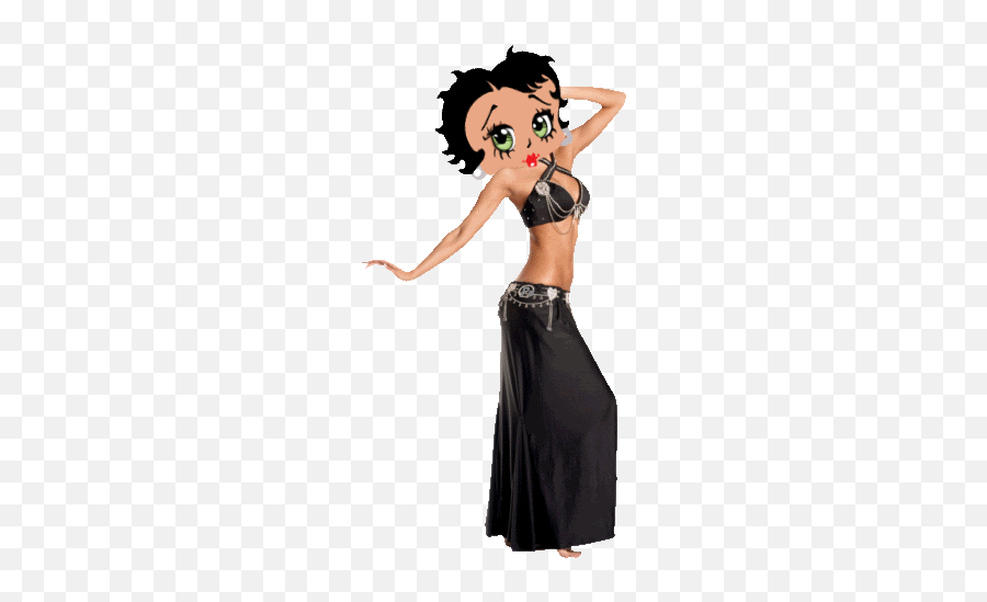 Betty Boop Belly Dancer - Funny Belly Dancer Gif Emoji,Belly Dancer Emoji