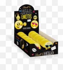 Lindt Hello Emoticons Chocolate 30g - Lindt Hello Emotis 30er Emoji,Chocolate Emoticons