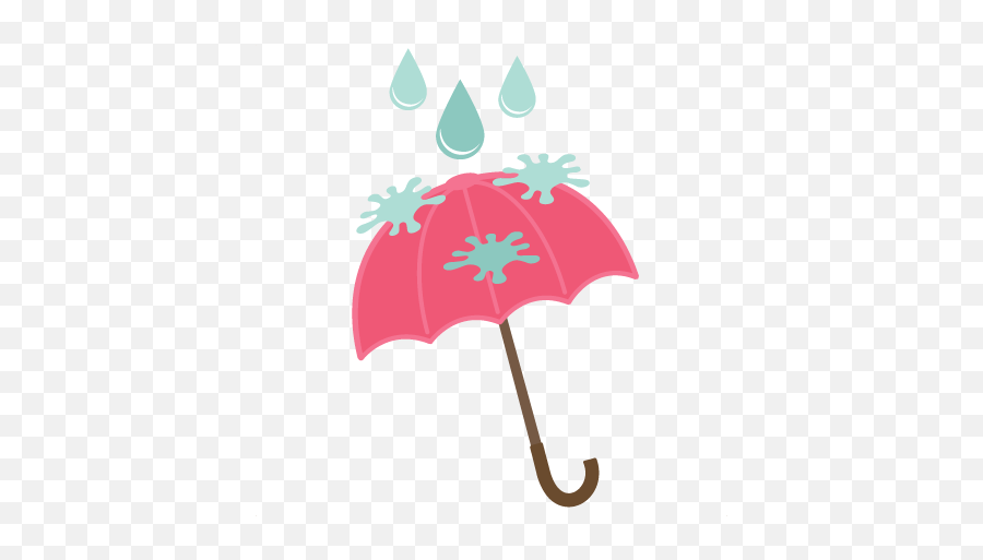 Rain And Umbrella Clipart - Umbrella For Rainy Day Emoji,Black Umbrella Emoji
