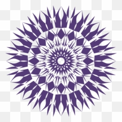 Spirograph Geometric Shape - High Point City Seal Emoji