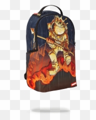 Sprayground Backpack Gold Astronaut - Emoji