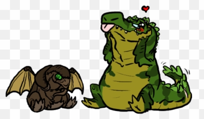 Download Hd Angry Alligator - Cartoon Emoji,Alligator Emoji