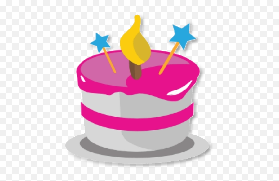 Girly Cute Sticker Pink Love Heart Flower Birthday Baby - Happy Day 2020 Emoji,Birthday Cake Emoji On Snapchat