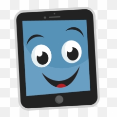 Cute Ipad Clipart - Tablet Emoji