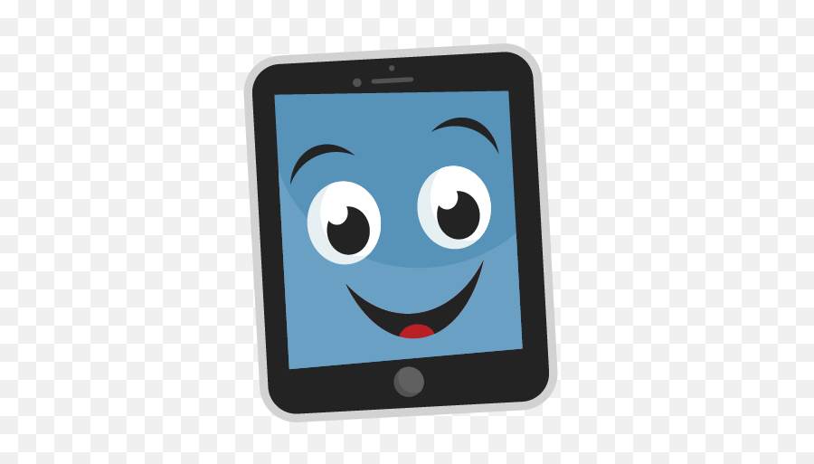 Cute Ipad Clipart - Cute Tablet Clipart Emoji,Emoji Ipad Mini Case