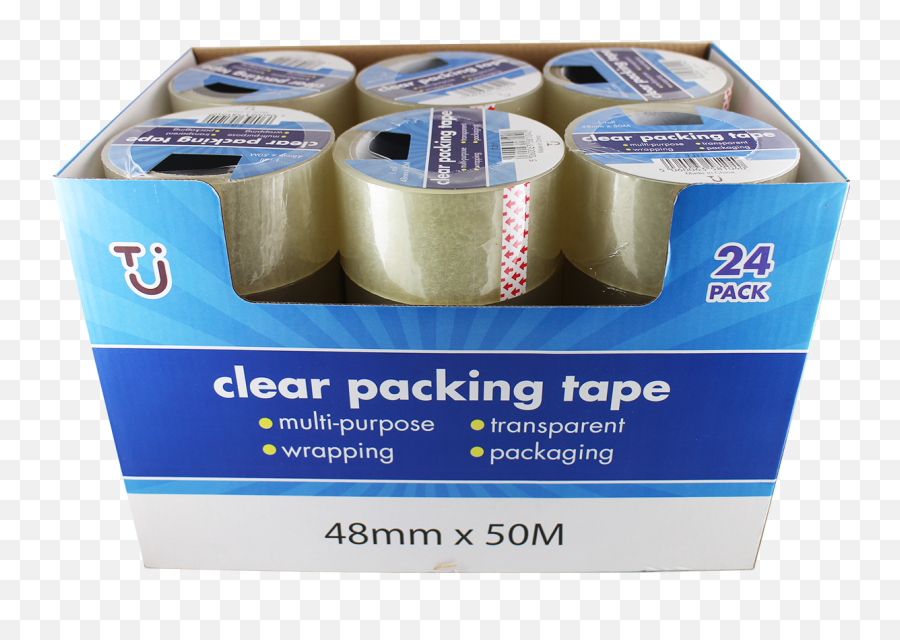 Clear Packaging Tape 48mm X 50m Cdu - Instapanel Emoji,Cardboard Box Emoji