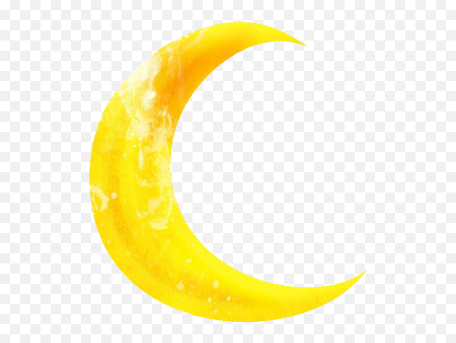 Crescent Moon Png Transparent Images Png All - Yellow Half Moon Png Emoji,Lunar Eclipse Emoji