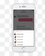 Messengers Mentions And Reactions - Facebook Heart Emoji