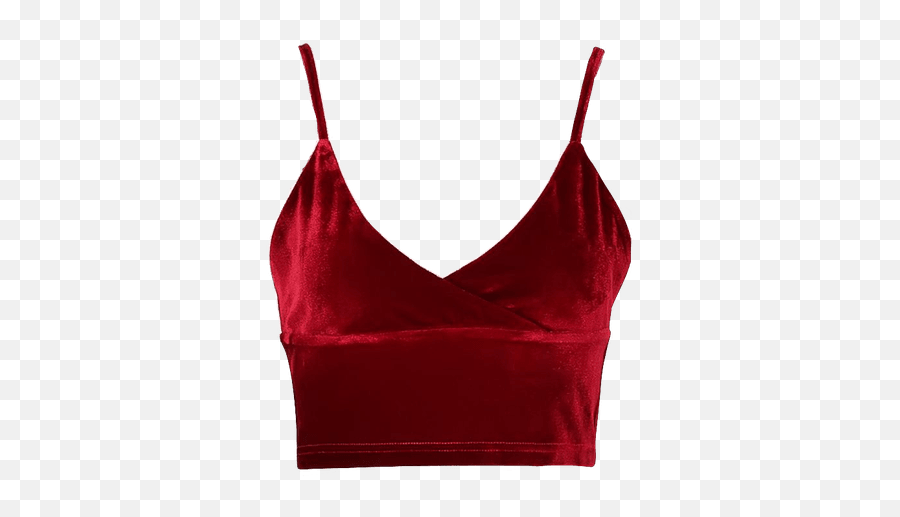 Red Orange Yellow Outfit Shoplook - Red Velvet Crop Top Png Emoji,Emoji Sports Bra