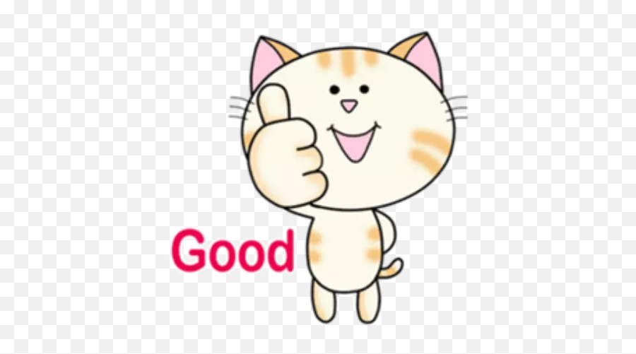 Lucky Cat 1 Stickers For Whatsapp - Stickers Lucky Cat 2 Whatsapp Emoji,Lucky Cat Emoji