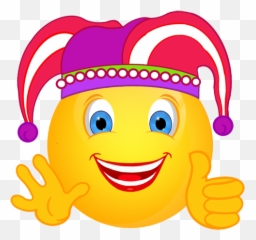 Smiley - fasching Daumen Hoch Cliparts Royalty Png Emoji Karneval