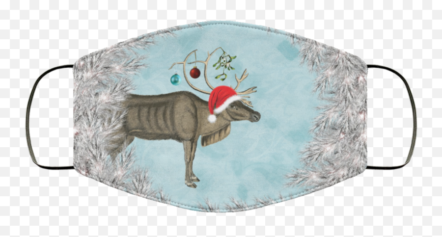 Reindeer Christmas Holiday Face Mask Emoji,Pepsi Holiday Emoji