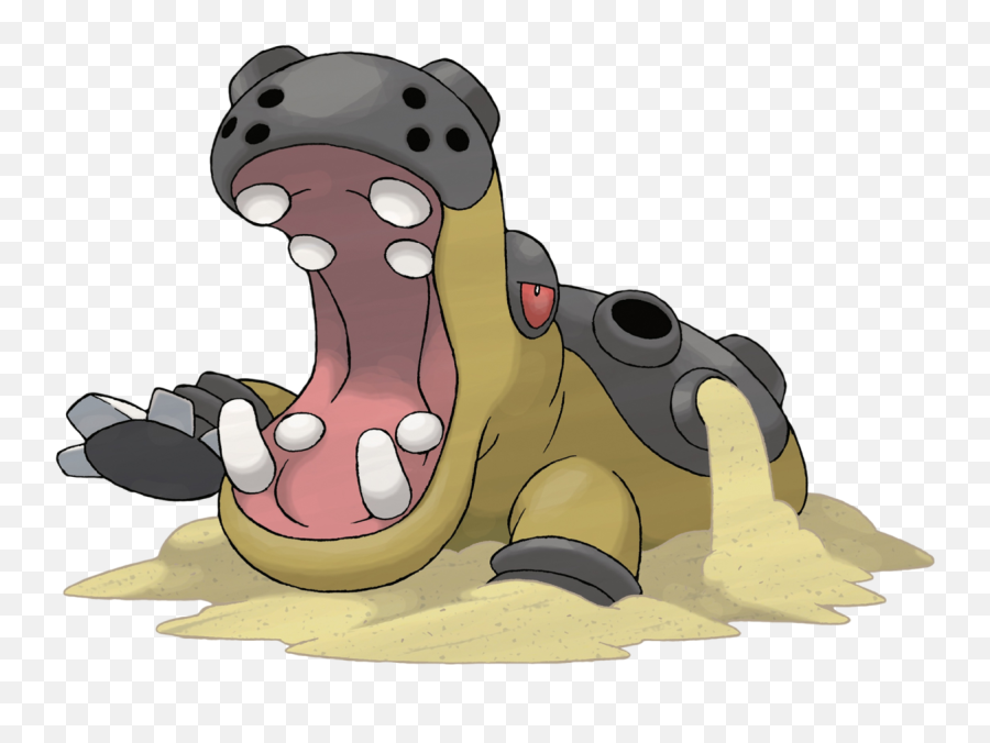 Hippowdon - Pokemon Hippowdon Emoji,Hippo Emoji