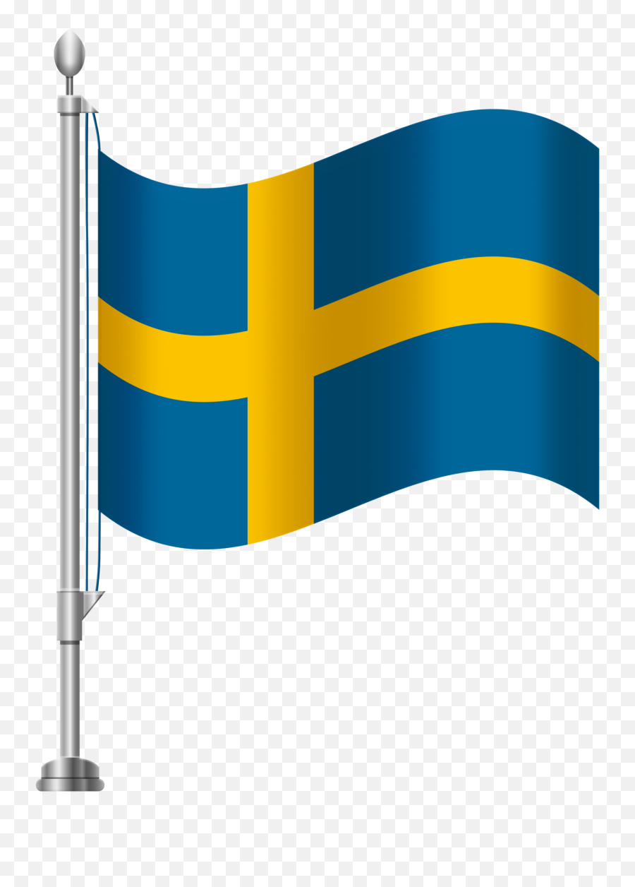 Sweden Flag Png Clip Art - Clip Art Sweden Flag Emoji,Morocco Flag Emoji