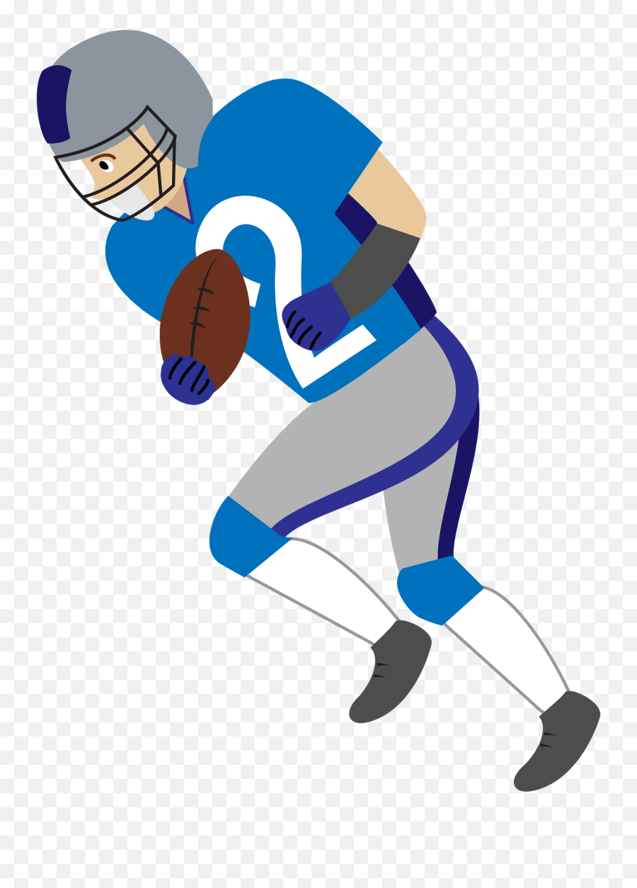 American Football Player Clipart - Face Mask Emoji,Football Player Emoji