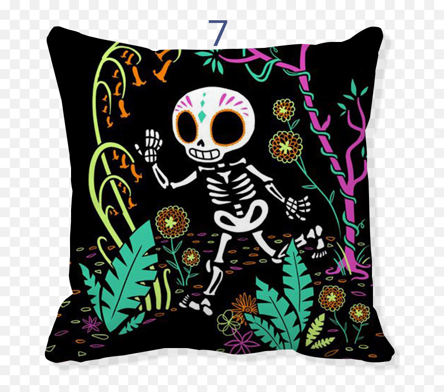 Dc Pillow Cover Happy Halloween Cushion - Feria De Jerez Emoji,Turtle Emoji Pillow
