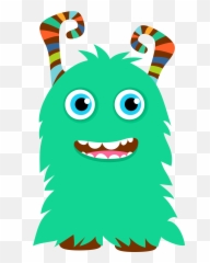 Valentines Day Kid Party Banner Png u0026 Free - Cute Monster Clip Art Emoji