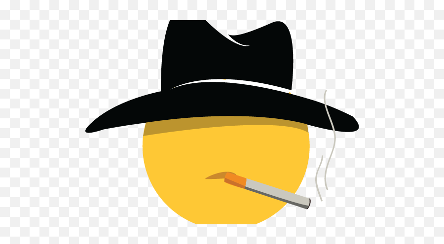 Emojis Wow247 Gangster - Cowboy Hat Emoji,Gangsta Emoji
