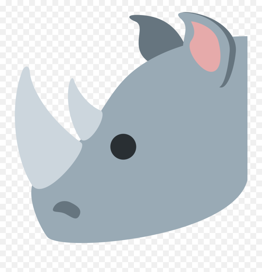 Twemoji2 1f98f - Rhinoceros Emoji,Rat Emoji