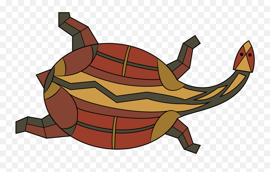 Turtle Aboriginal Rock Art Clipart - Aboriginal Rock Art Png Emoji,Turtle Bird Emoji