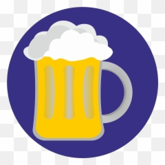 Beer Garden 5x7area Rug Clipart - Copao De Cerveja Desenho Emoji